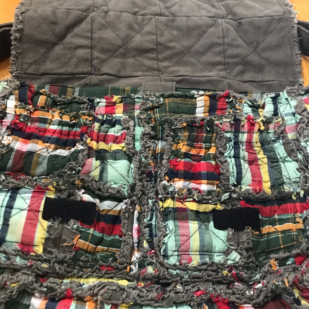 Patchwork Book Bag - image 3